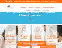 Tablet Screenshot of learncare.nl